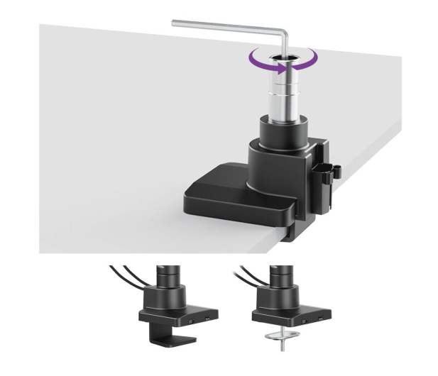 Spacetronik SPA-D110B 17”-57” 27kg 2xUSB - 1245917 - zdjęcie 4